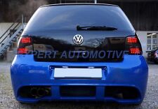 FANALI FARI POSTERIORI NERI A LED CON FRECCE A LED PER VW GOLF 4