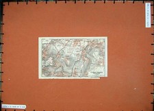 Vecchia stampa d'epoca 1924