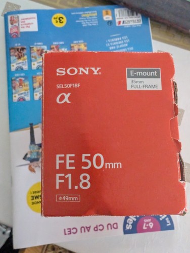 Sony 50mm 8 sel50f18f - sony,