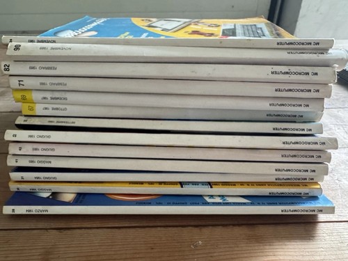 Lotto rivista microcoputer - rivista, mc