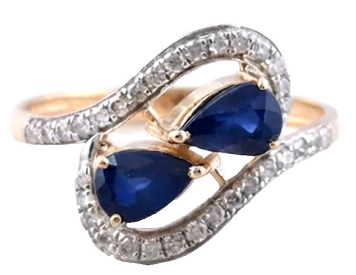 Anello oro giallo 14k con - in,