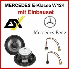 Kit altoparlanti ESX QE120 per Mercedes Classe E W124 1984 - 1997 anteriori