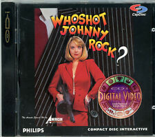 Who Shot Johnny Rock? Rara versione 1995 CDI Philips  Magnavox CDi game 