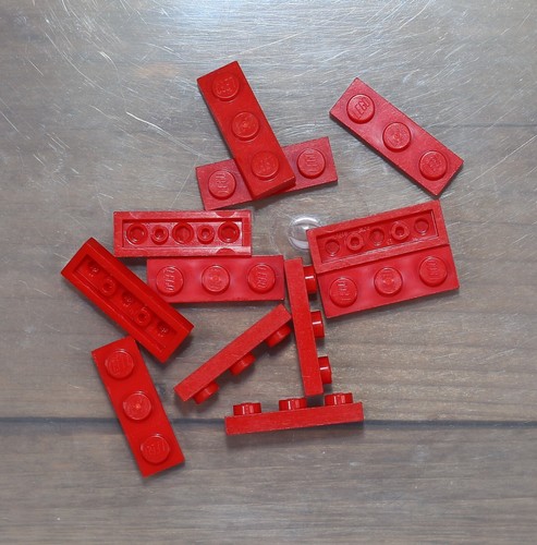 Lego 3623 piastra rossa - piastra,