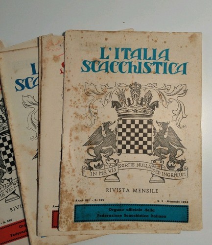 Italia scacchistica annata - l'italia,