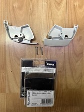 TAPPO SX + DX COPERCHIO LATERALE TENDALINO THULE OMNISTOR 5200 BIANCO- CAMPER