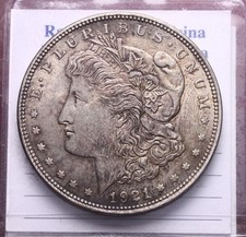 NL* USA 1 DOLLARO ARGENTO SILVER MORGAN 1921 Conservazione TOP  2 super prezzo