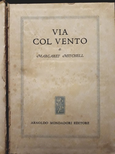 Libro via col vento - via,