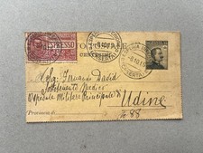 A) Intero postale Italia Regno
