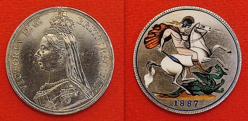 Regina vittoria medaglia in - medaglia,