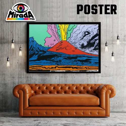 Poster andy warhol vesuvius - warhol,