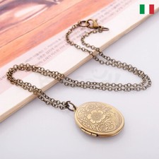 Collana con Pendente Ovale