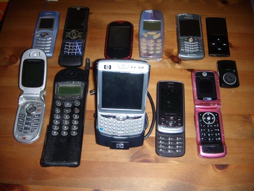 Stock cellulari lotto - stock,