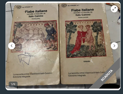 Fiabe italiane italo calvino - italo,