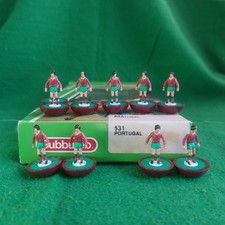 Subbuteo Squadra LW MP 531 PORTUGAL PERFETTA SCATOLA GIANNINI CON REF