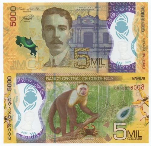 Costa rica billet 5000 - costa,