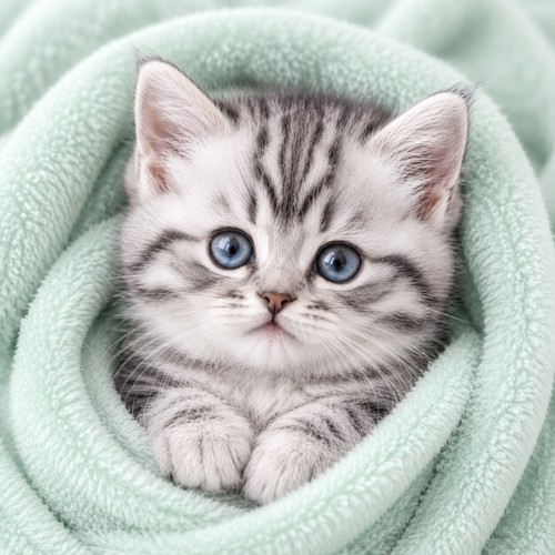 Borsa tote gattino tabby - gattino,