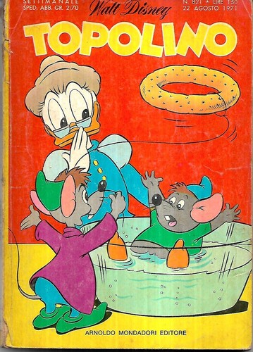 Topolino libretto 821 - , ago