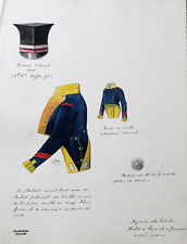 Charles Brun DISEGNO Militaria