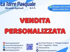 Vendita ricambi personalizzata
