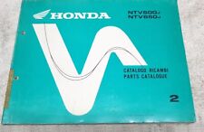 HONDA NTV 600 CATALOGO RICAMBI
