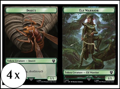 Mtg x gettone insetto - -,