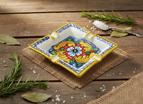 Portacenere ceramica - portacenere, in