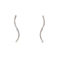 Orecchini Damiani Notte di San Lorenzo 20007774 Earrings Oro Bianco Diamanti New