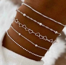 Set Di 5 Braccialetti Fantasia