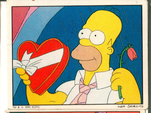 Panini the simpsons 1991 - panini,