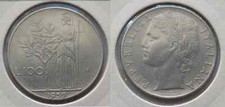 100 lire 1959 minerva - , 1