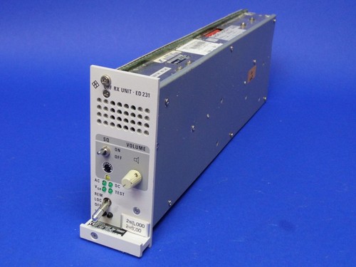 Rohde schwarz uhf - rohde, rx