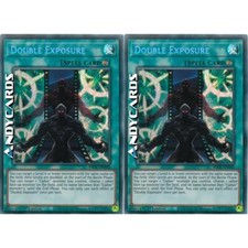 2x DOUBLE EXPOSURE • (Doppia Esposizione) • Segreta • BROL EN040 • 1Ed • Yugioh!