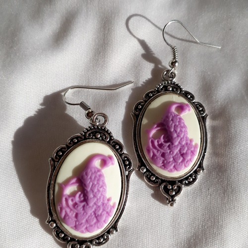 Orecchini stile shabby - , argento