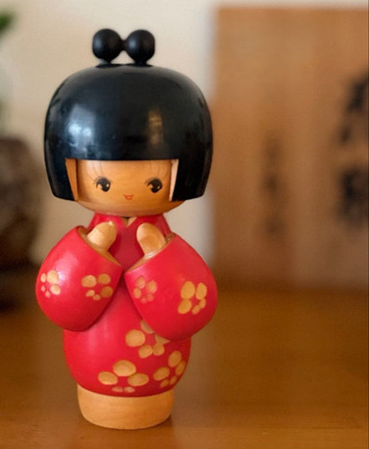 Kokeshi bambola kimono - , bambina