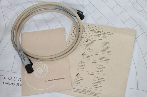 Cavo xlr cardas riferimento - cavo,