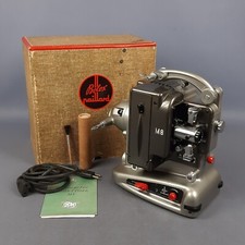Proiettore Cinematografico Bolex Paillard M8 Svizzero Con Scatola Vintage 1950