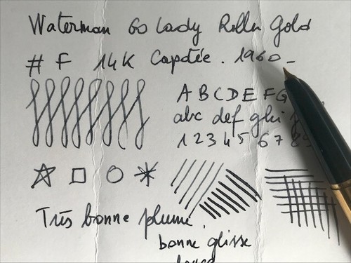 Waterman lady roller gold - lady,