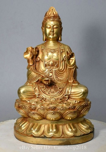 Scultura dea kwan yin guan - kwan-yin,