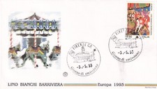 LINO BIANCHI BARRIVIERA FDC FILAGRANO  1993