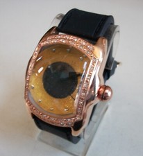 Orologio Uomo Pietra Bordo Oro