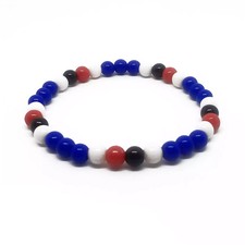 Bracciale sampdoria perle - bracciale,
