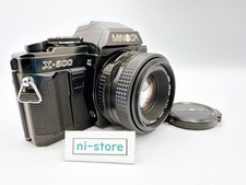 Minolta X-500 X 500 fotocamera reflex pellicola 35 mm obiettivo nero e MD 50 mm f/1,7 - eccellente+