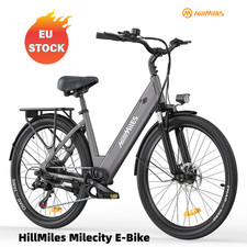 Milecity 26'' E-Bike 250W 36V Commuter Biciclette elettriche 25KM/H 100KM PAS
