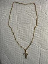 COLLANA ORO 18KT 750 GIALLO MASSICCIO  CATENA UOMO MAGLIA PIENA COLLIER OR HOMME