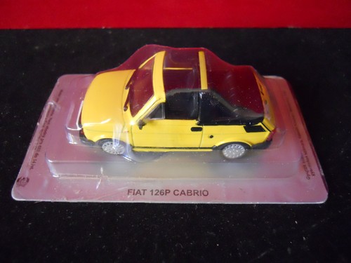 Fiat 126 version cabrio - cabrio, 1:43