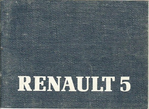 Renault manuale uso e - r, r5