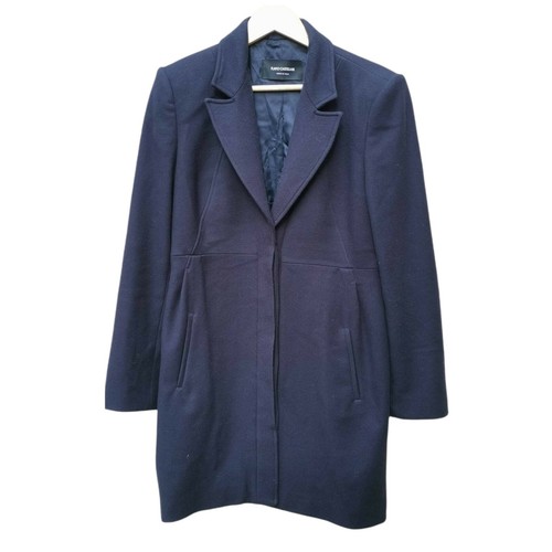 Cappotto lana blu flavio - cappotto, in