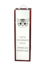 Cassa Di Vino Americano Con Gatto Art-Dog