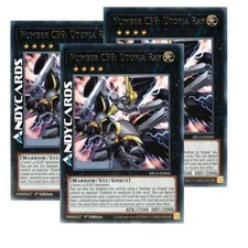 3x NUMBER C39: UTOPIA RAY